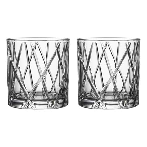Orrefors City Double Old Fashioned 2-pack