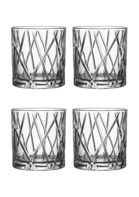 Orrefors City Double Old Fashioned 4-pack
