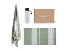 Produktbild Presentkit med Flaska och hamam-handduk