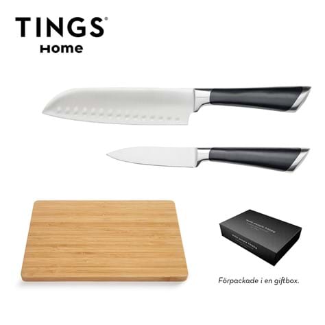 TINGS Home knivset 2-del & skärbräda