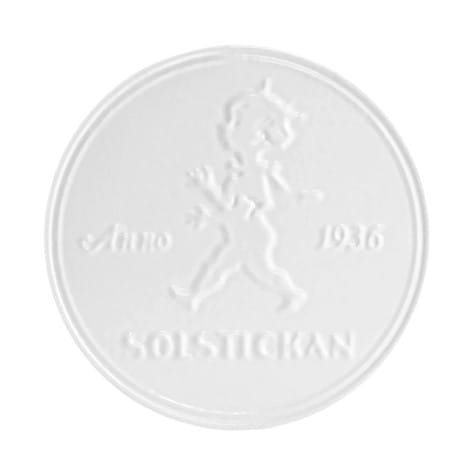 Solstickan grytunderlägg emaljerat gjutjärn