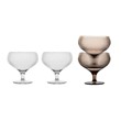 Billi champagnekupa, 4-pack
