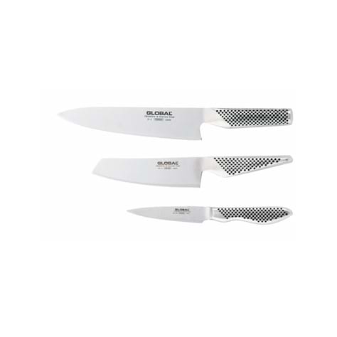 GLOBAL knivset 3-delar