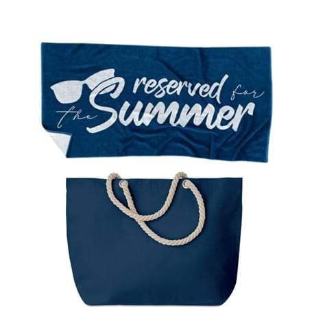 Strandro Sommarset Blå